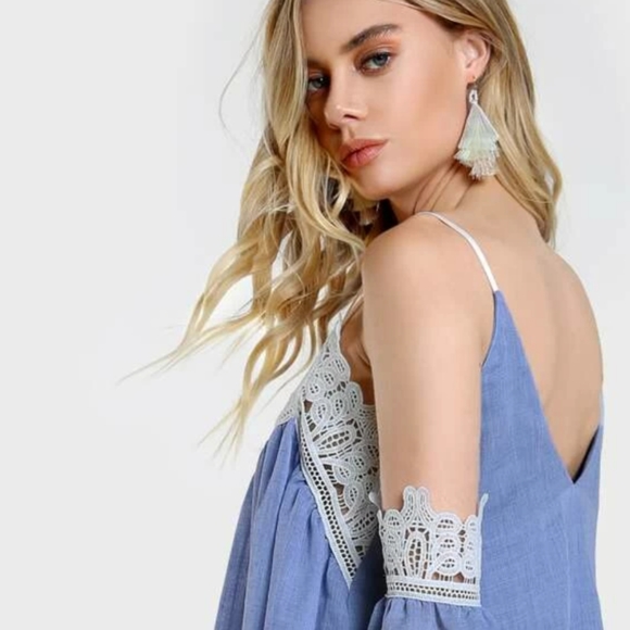 lF Seek the Label crop top off the shoulder Small - Picture 4 of 14